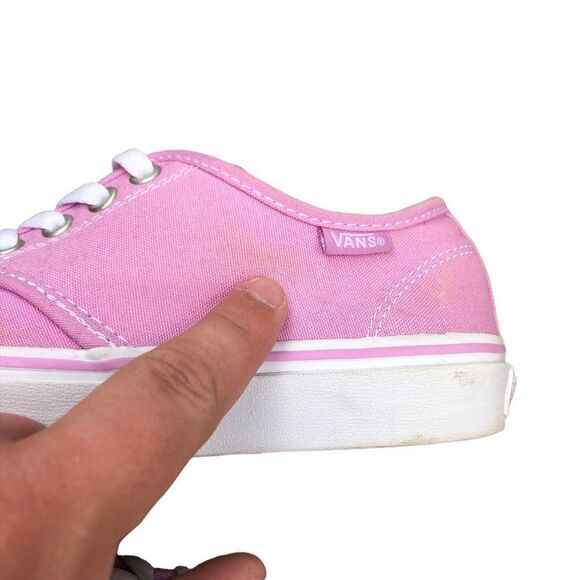 VANS Old School Pink Slip On Shoes Size 6 - Picture 10 of 14